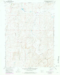 Seaverson Reservoir 1966 topographic map thumbnail