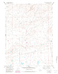 Sevenmile Spring 1955 topographic map thumbnail