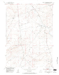 Seventy-one Reservoir 1952 topographic map thumbnail