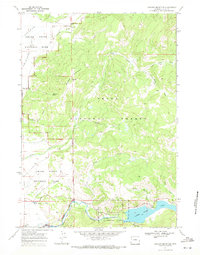 Shadow Mountain 1968 topographic map thumbnail