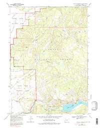 Shadow Mountain 1968 topographic map preview