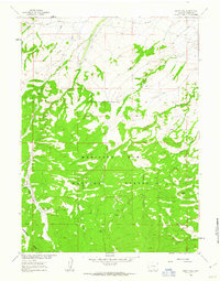 Sharp Hill 1961 topographic map thumbnail