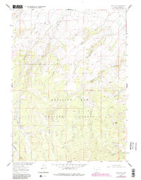 Sharp Hill 1961 topographic map thumbnail