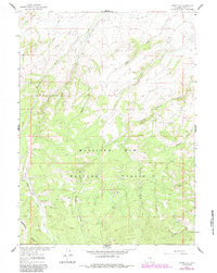 Sharp Hill 1961 topographic map preview