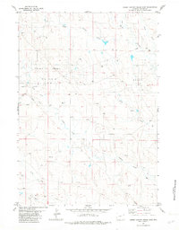 Sheep Canyon Creek East 1982 topographic map preview