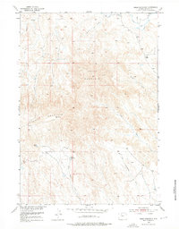 Sheep Mountain 1951 topographic map thumbnail