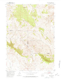 Sheep Ridge 1952 topographic map thumbnail