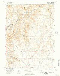 Sheep Rock 1955 topographic map thumbnail