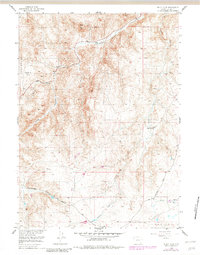 Sheep Rock 1955 topographic map thumbnail