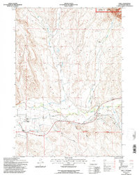 Shell 1993 topographic map thumbnail