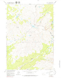 Shell Lake 1960 topographic map preview