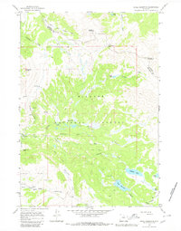 Shell Reservoir 1964 topographic map thumbnail