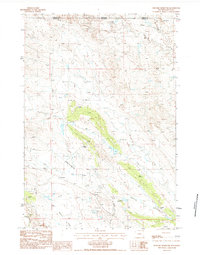 Shepard Reservoir 1984 topographic map thumbnail