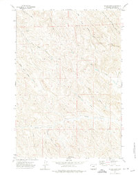 Shuler Draw 1971 topographic map thumbnail