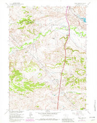 Sibley Peak 1961 topographic map thumbnail
