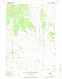 Signal Hill 1966 topographic map thumbnail