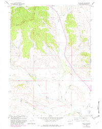 Signal Hill 1966 topographic map thumbnail