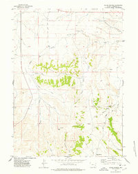 Silver Springs 1974 topographic map thumbnail