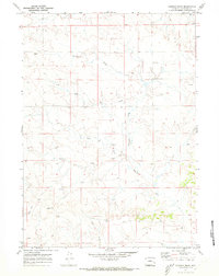 Simpson Draw 1970 topographic map thumbnail