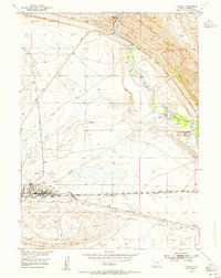 Sinclair 1953 topographic map preview