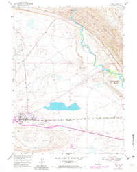 Sinclair 1953 topographic map thumbnail