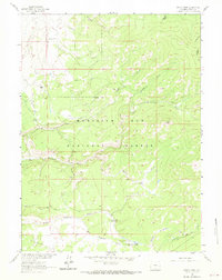 Singer Peak 1961 topographic map thumbnail
