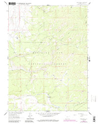 Singer Peak 1961 topographic map thumbnail