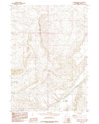 Sleepers Ranch 1985 topographic map thumbnail