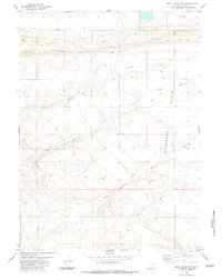 Smith Draw East 1983 topographic map thumbnail