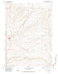 Smith Draw West 1983 topographic map thumbnail
