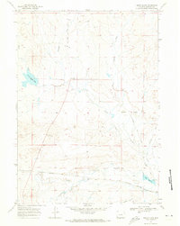 Smith Flats 1968 topographic map thumbnail