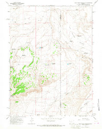 Soap Holes Reservoir 1964 topographic map thumbnail