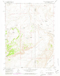 Soap Holes Reservoir 1964 topographic map thumbnail