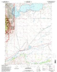 Sodergreen Lake 1992 topographic map thumbnail
