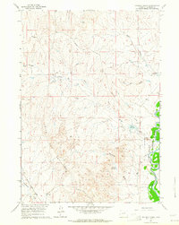 Soldier Creek 1961 topographic map thumbnail