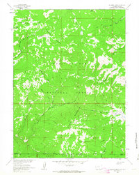 Solomon Creek 1961 topographic map thumbnail