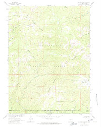 Solomon Creek 1961 topographic map thumbnail