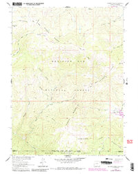 Solomon Creek 1961 topographic map thumbnail