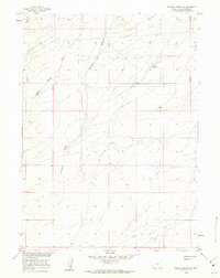 Sooner Reservoir 1960 topographic map thumbnail