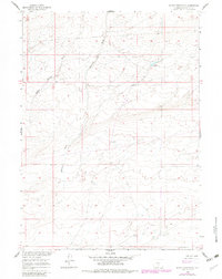 Sooner Reservoir 1960 topographic map thumbnail