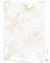 South Baxter 1968 topographic map thumbnail