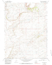 South Baxter 1968 topographic map thumbnail