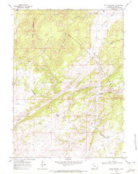 South Mountain 1968 topographic map thumbnail