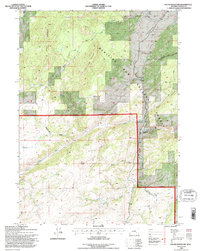South Mountain 1992 topographic map thumbnail