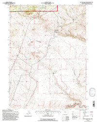South Pass City 1991 topographic map thumbnail