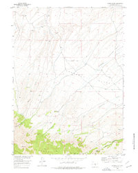 Spanish Mine 1953 topographic map thumbnail