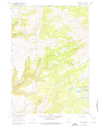Spanish Point 1960 topographic map thumbnail