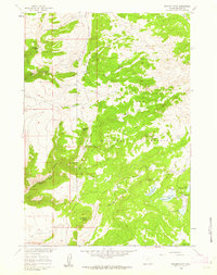 Spanish Point 1960 topographic map thumbnail