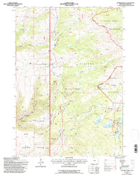 Spanish Point 1993 topographic map thumbnail