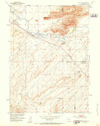 Split Rock 1951 topographic map thumbnail